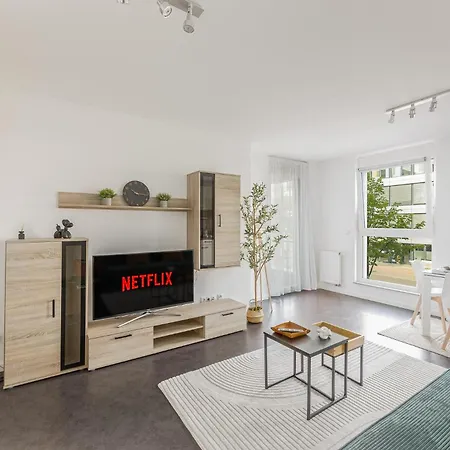 Appartement Kalina - Am Rhein, Naehe Basf, Abbvie, Uni Ma *