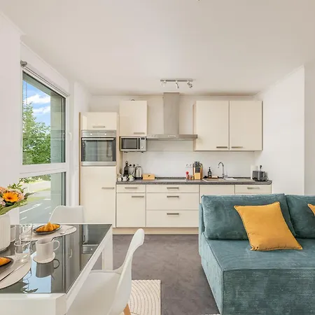 Appartement Kalina - Am Rhein, Naehe Basf, Abbvie, Uni Ma