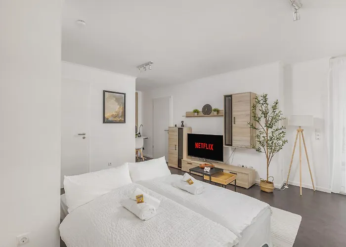 Appartement Kalina - Am Rhein, Naehe Basf, Abbvie, Uni Ma