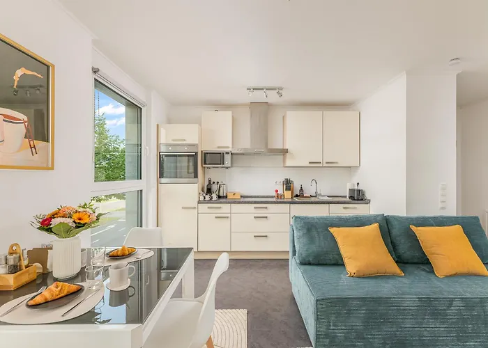 Appartement Kalina - Am Rhein, Naehe Basf, Abbvie, Uni Ma